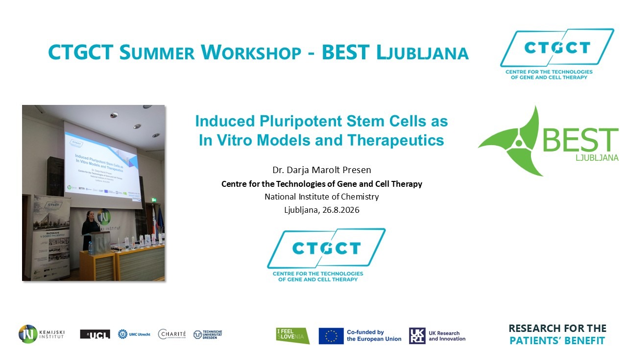 Darja Marolt CTGCT Best workshop
